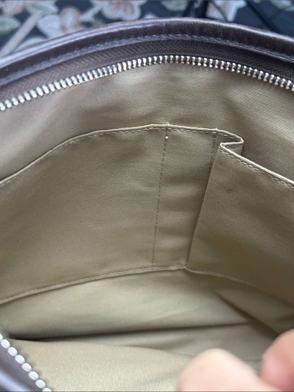 Coach Tan and Brown Signature Crossbody Bag - Picture 11 of 11